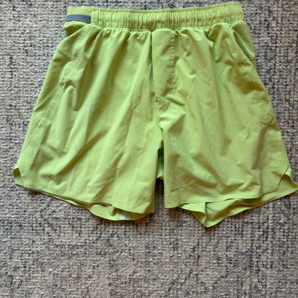lululemon athletica Lime Green Athletic Shorts